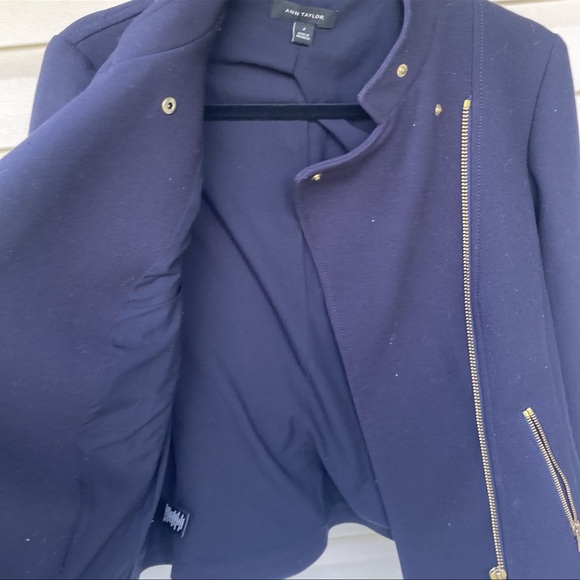 ANN TAYLOR moto jacket - Picture 3 of 3